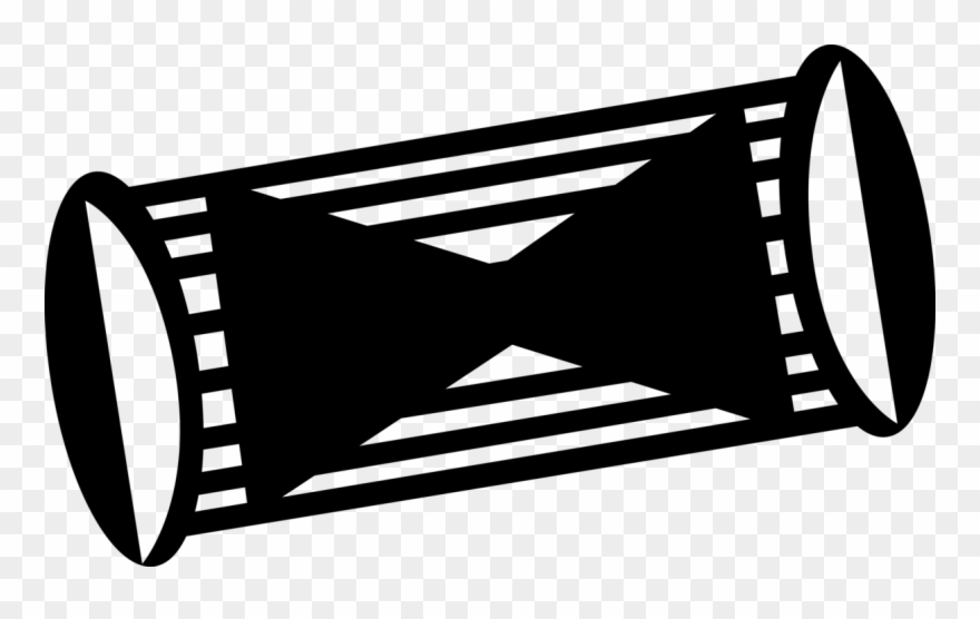 Vector Illustration Of Bongo Drums Percussion Instrument - Violin Clipart