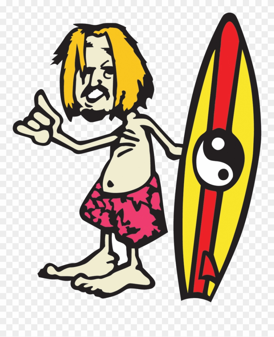 Beach Bum Clipart - Png Download
