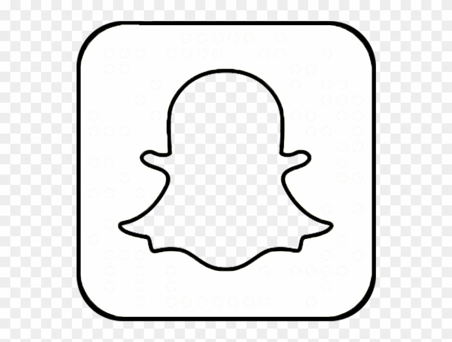 Snapchat Round Logo Transparent Clipart
