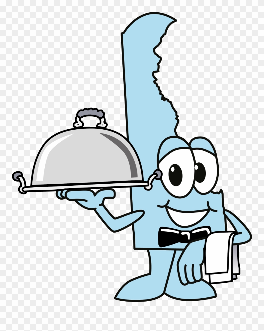 Del A Warr Mascot - Cartoon Clipart