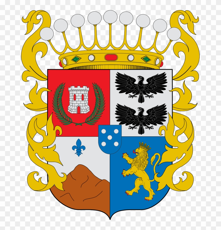 The Coat Of Arms Of Casablanca - Escudo De Casablanca Chile Clipart