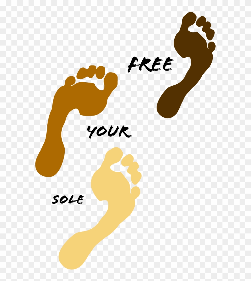 Barefoot Run Free Your Sole - Free Days With George: Learning Life's Little Lessons Clipart