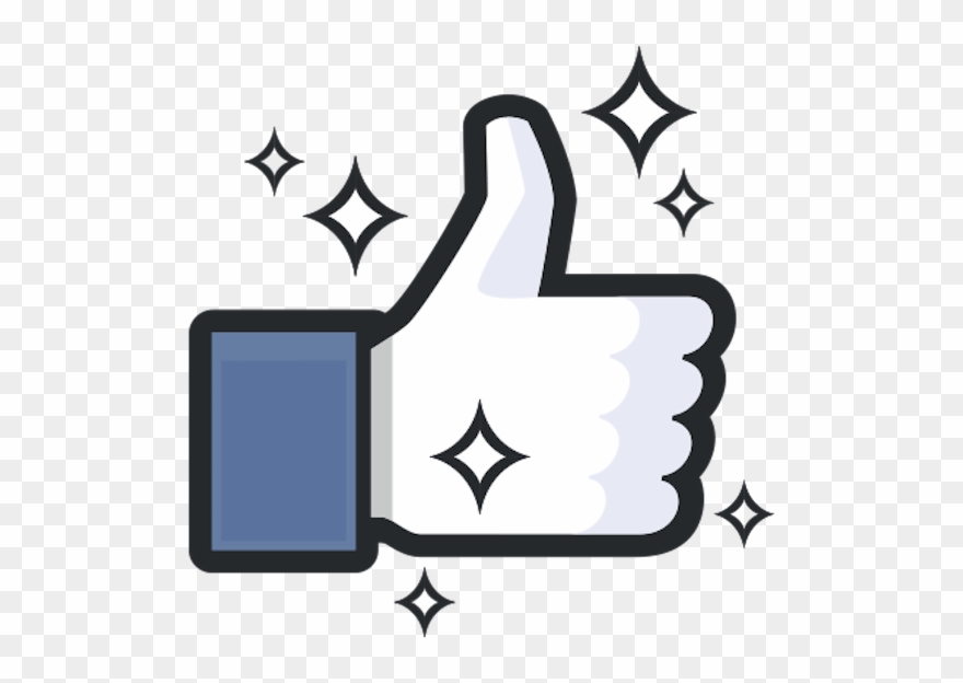 Facebook Liek Sticker - Facebook Clipart