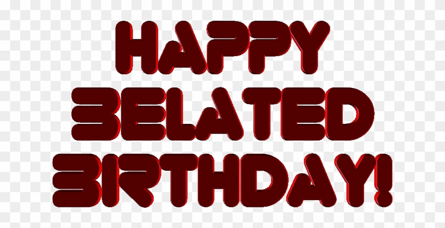 Happy Belated Birthday Petrov666 - Gif Clipart