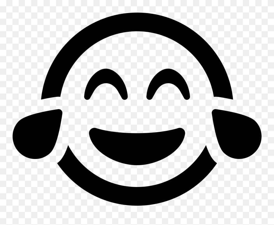 Font Awesome 5 Regular Grin-tears - Font Awesome Clipart