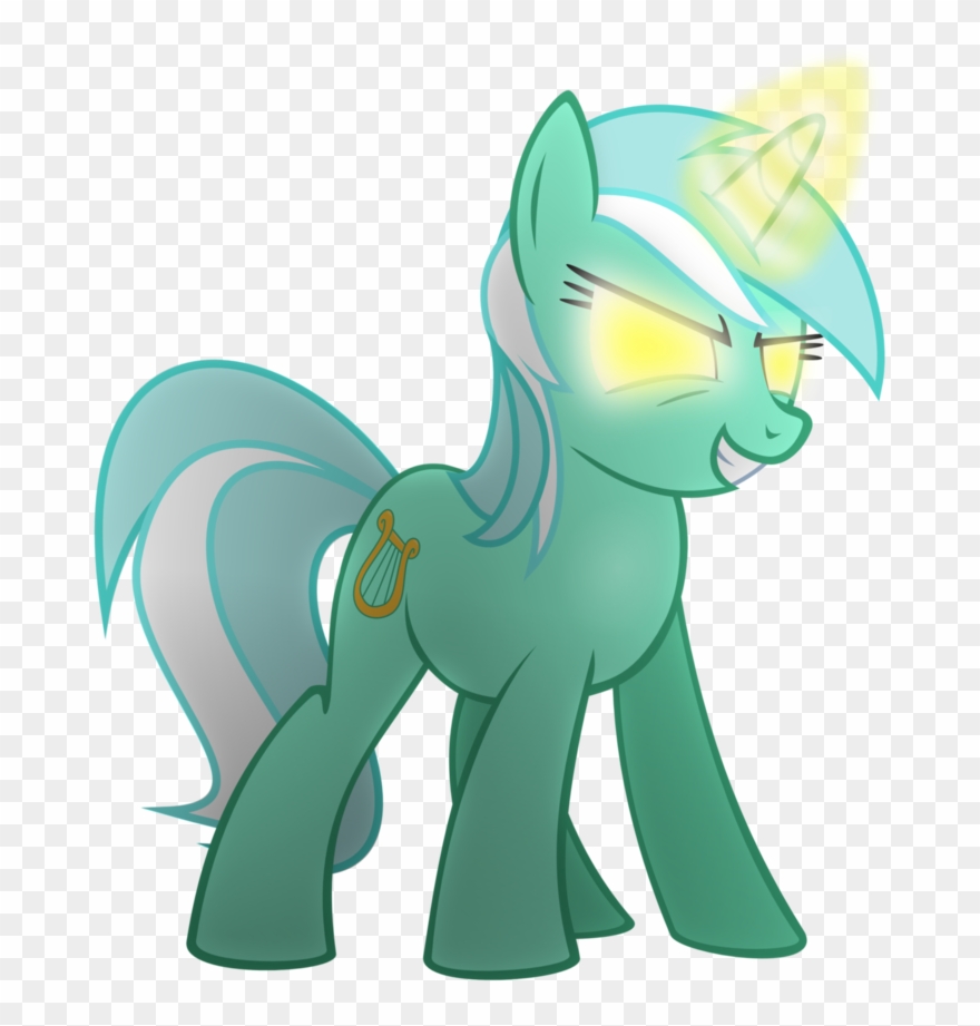 Angry Artist The Smiling Pony Evil Grin Glare Glowing - Mlp Lyra Angry Clipart