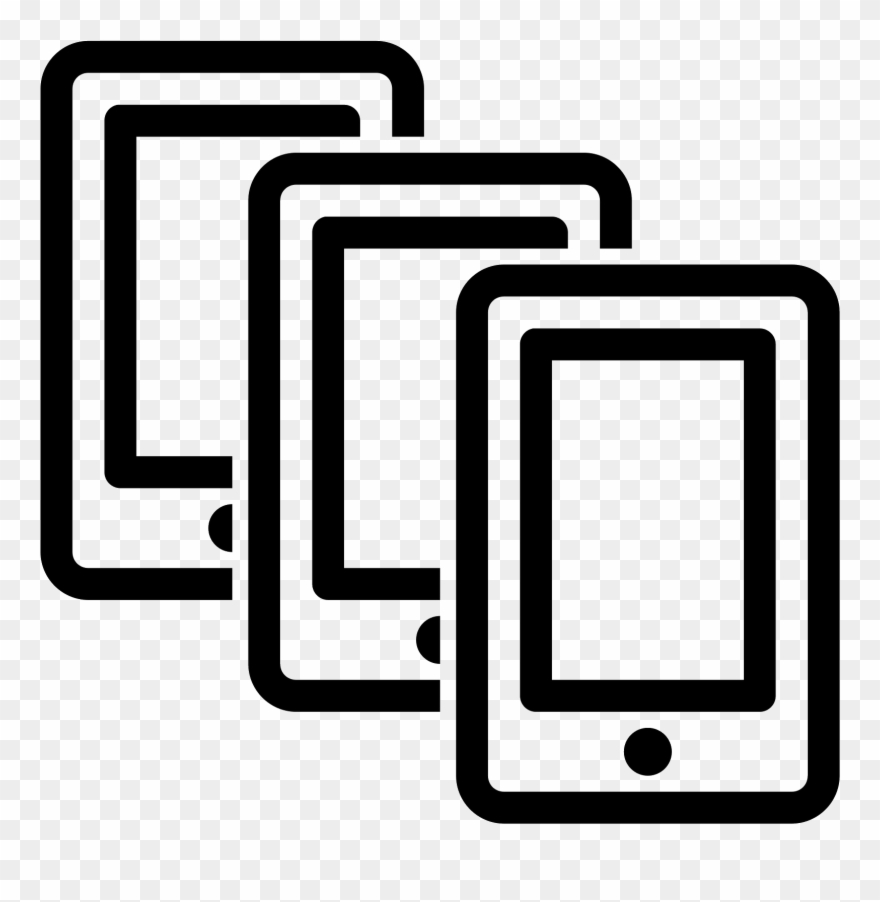 Smartphones Icon Free Download - Icon Smartphones Clipart