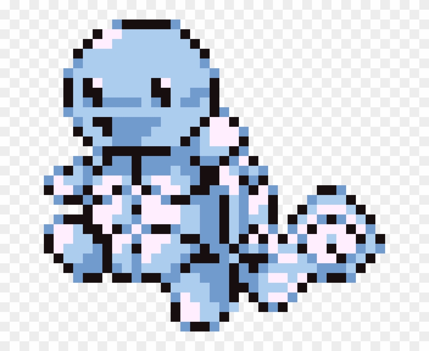 Squirtle Gen 1 Sprite Clipart