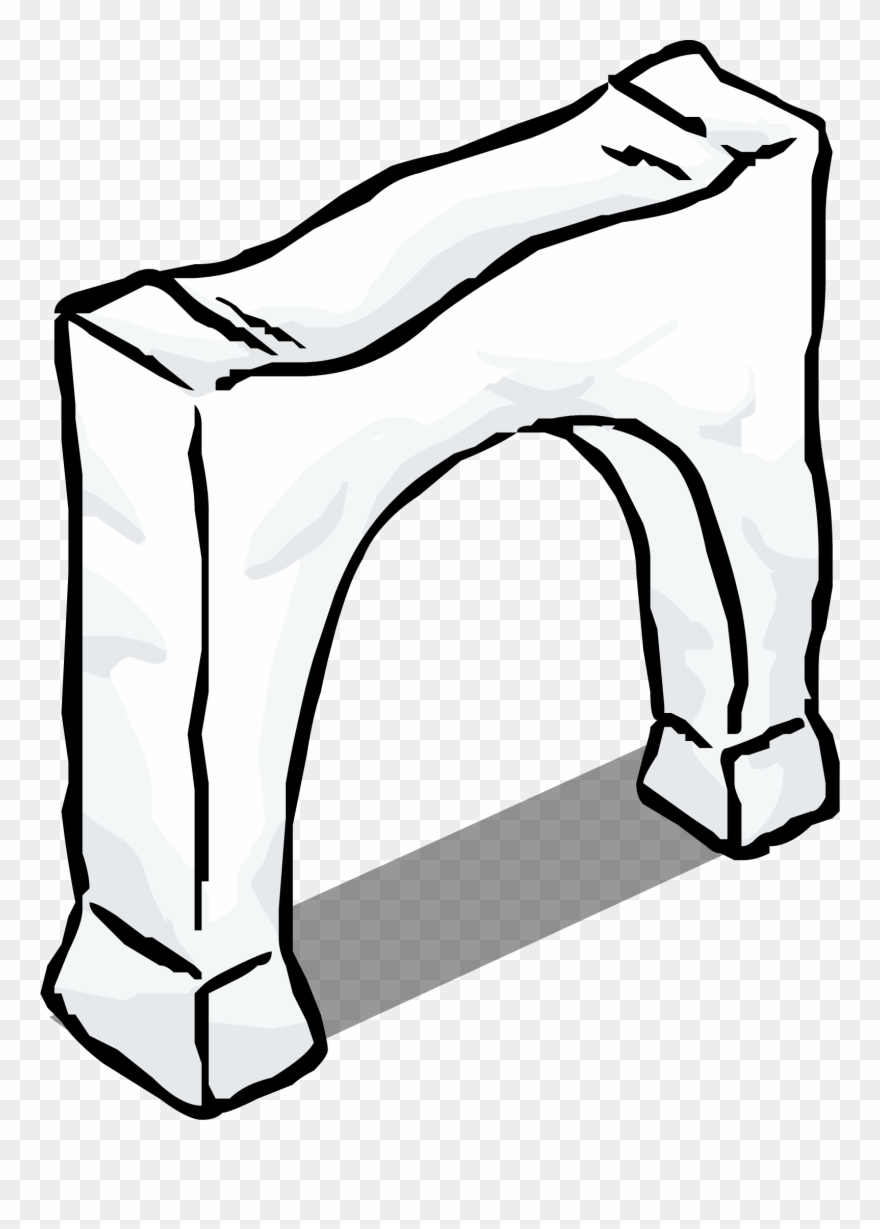 Snow Arch Sprite 005 Clipart