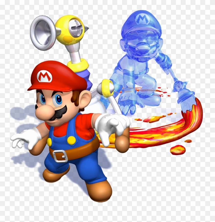 Mario Sunshine - Super Mario Sunshine Promo Clipart