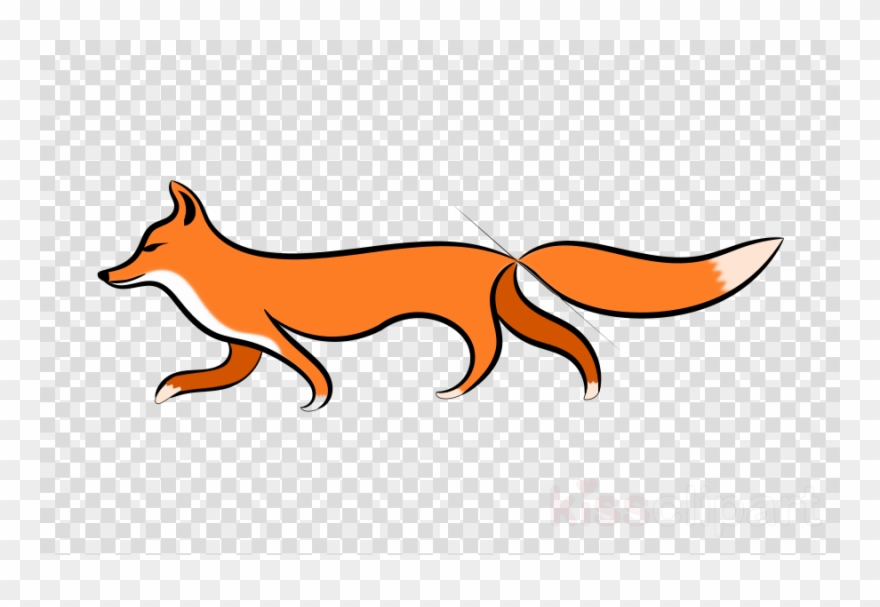 Ribbon Vintage Png Clipart Clip Art - Drawings Of A Red Fox Transparent Png