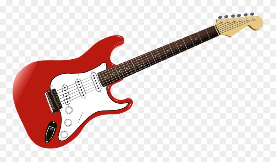 Guitar Music Rock Png Image - Squier Vintage Modified Hss Stratocaster Electric Guitar, Clipart