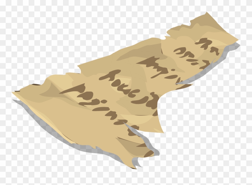 Big Image - Papel Manuscrito Png Clipart