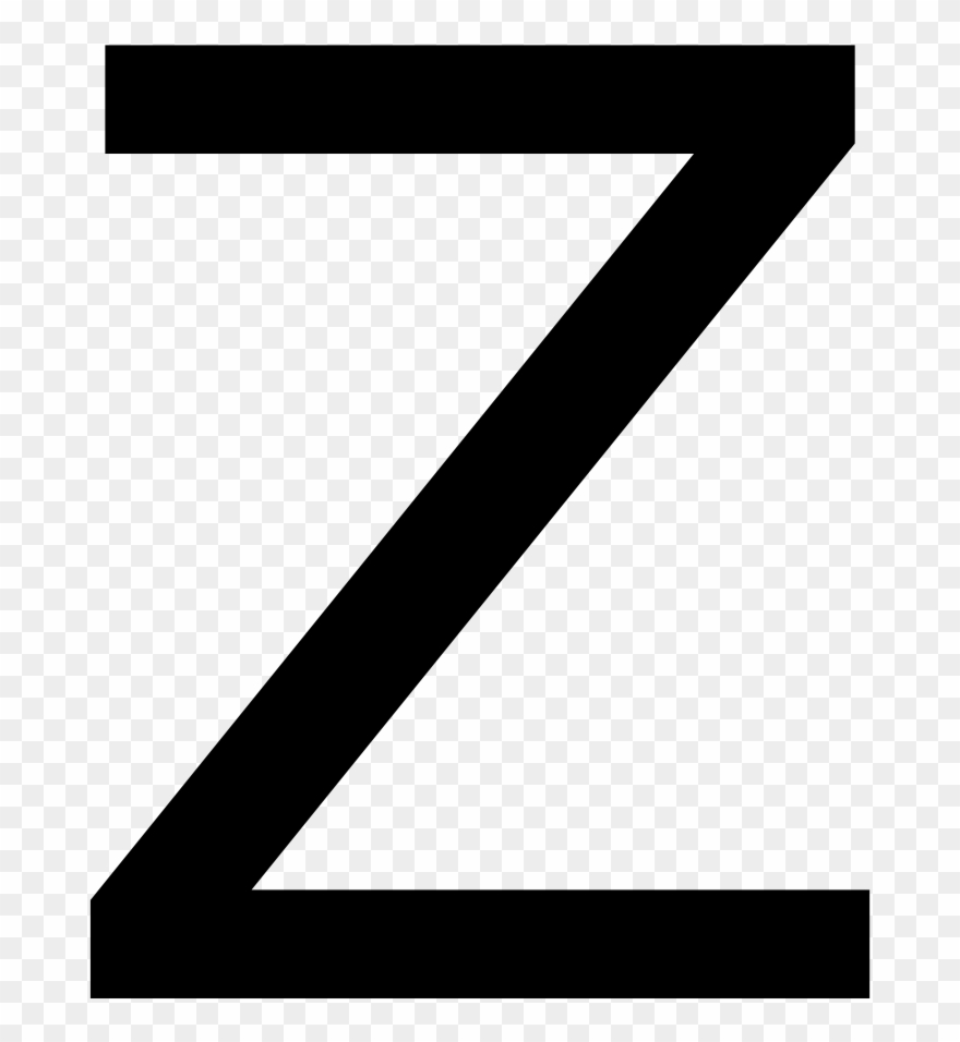 Clip Art Wiktionary - Letter Z - Png Download
