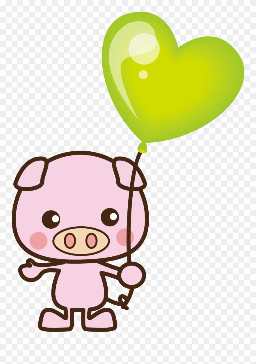 Big Image - 風船 ライオン Clipart