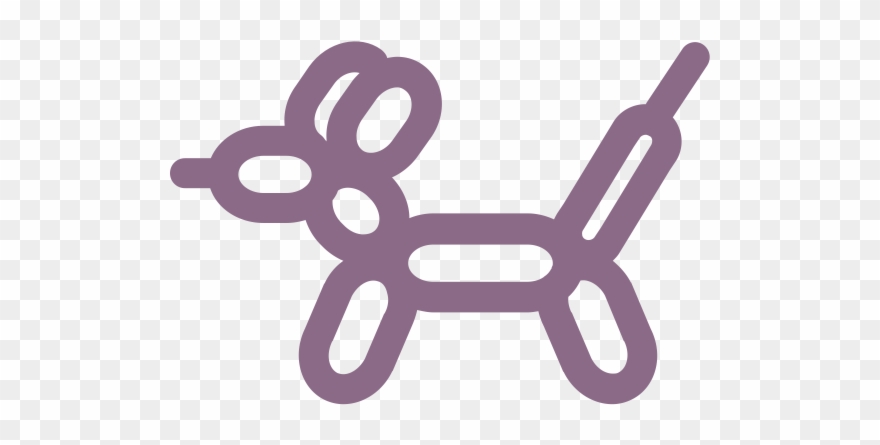 Balloon Dog 2 - Balloon Modelling Clipart