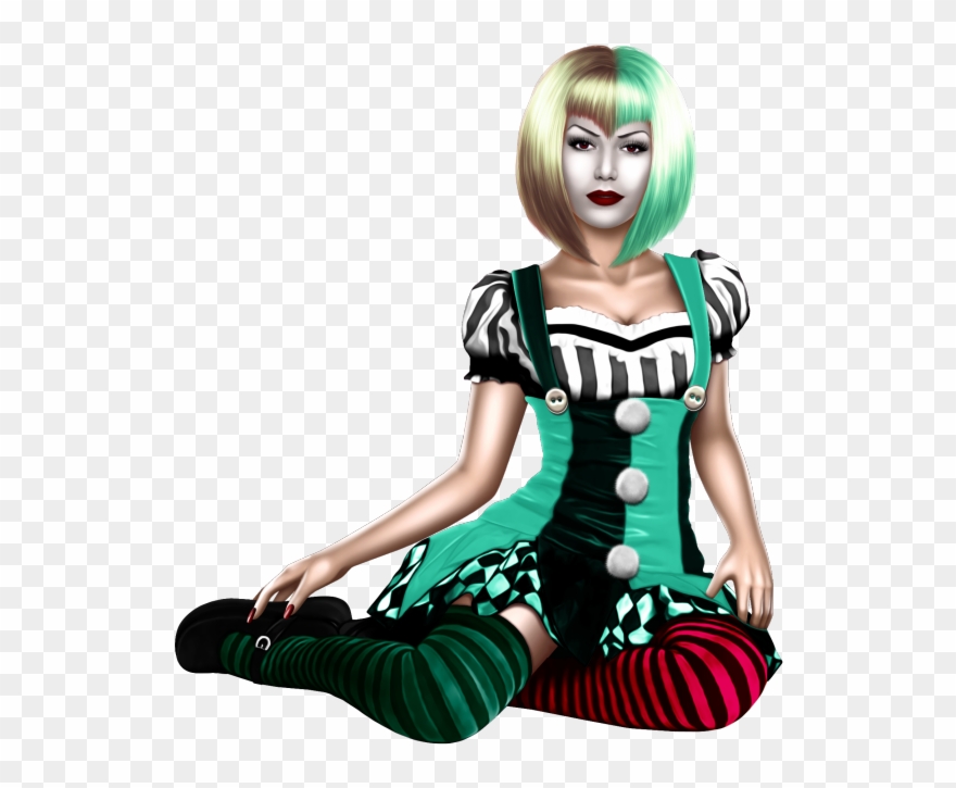 Clown Girl By Julia Fox - Fox Clipart