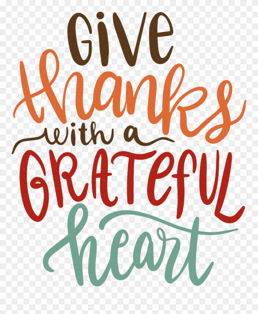 Download Image - Give Thanks Clipart (#2177586) - PinClipart