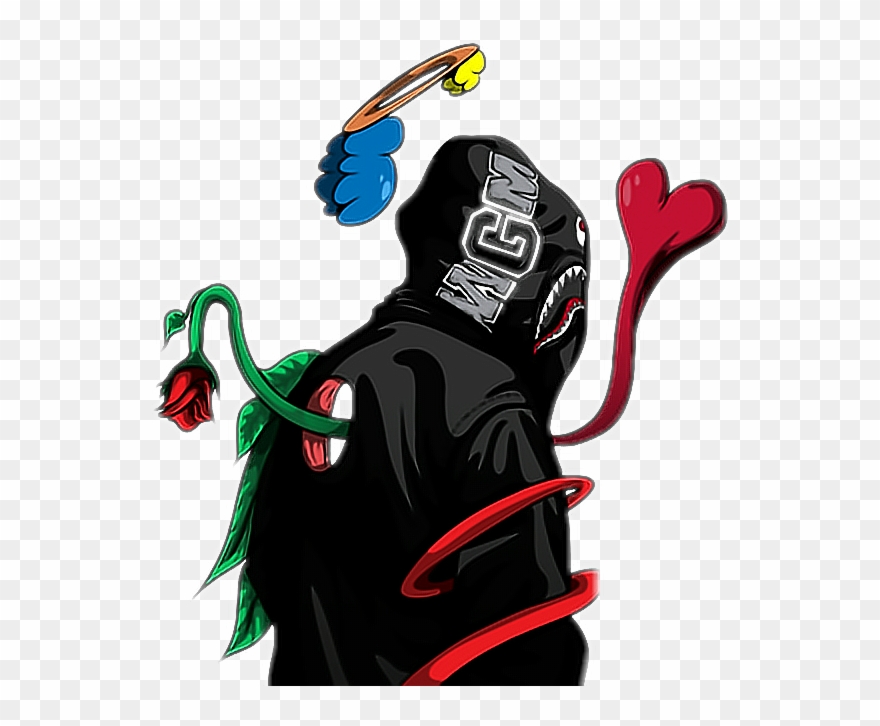 Bape Money Monkey Keithape Supreme Style Nice Cute - Supreme Cartoon Png Clipart