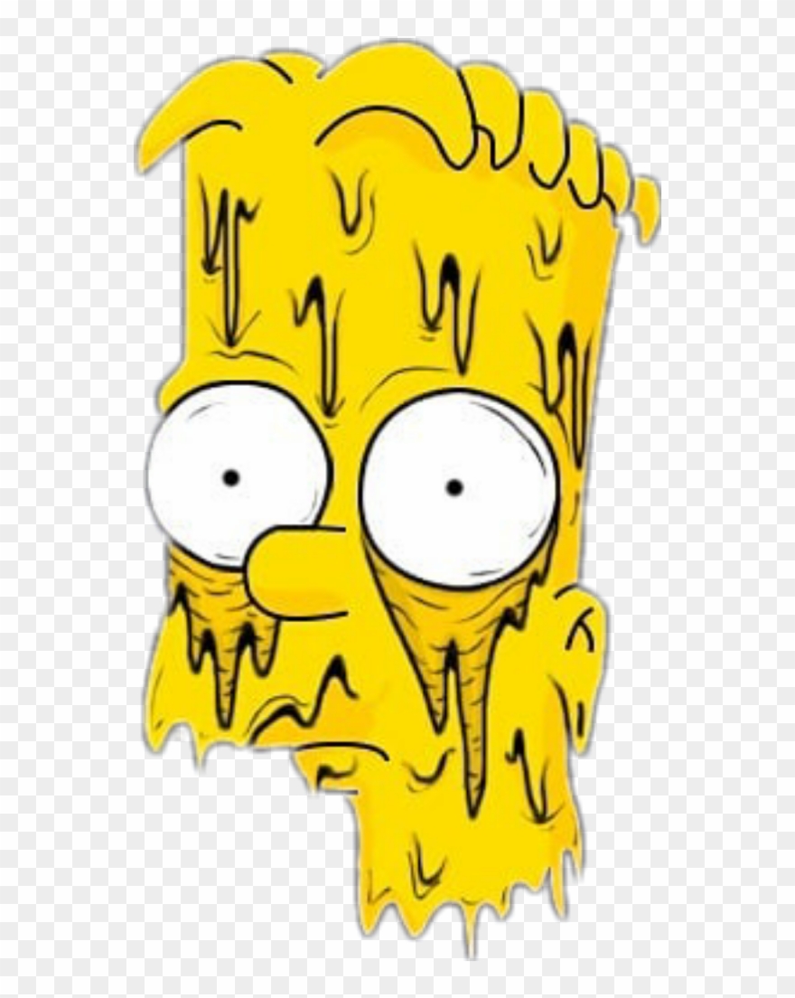 Memezasf Bart Supreme Simpsons Thesimpsons Bartsimpson - Simpsons Edit Sticker Clipart