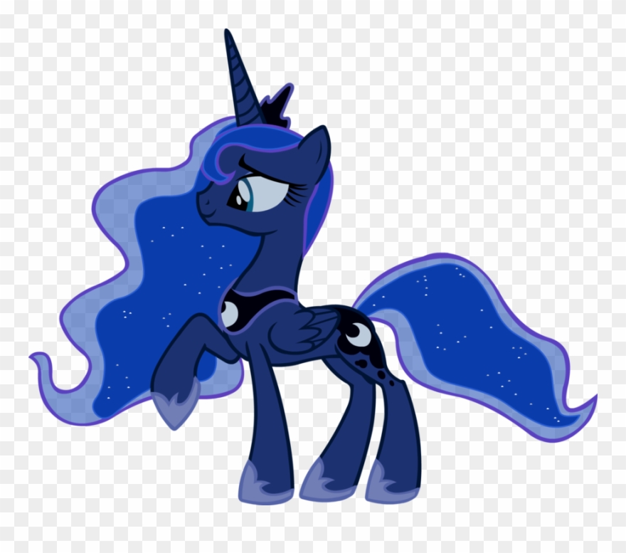Are You Going To Go Against Her Wishes I Think Not - My Little Pony Princess Luna Happy Clipart