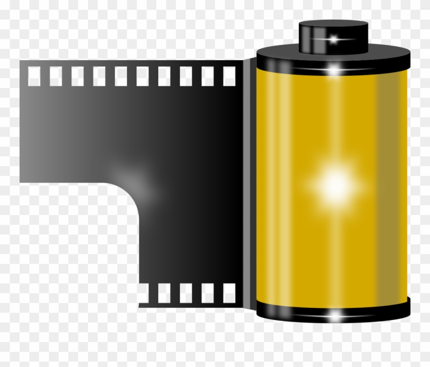 Film Roller - Camera Film Clipart - Png Download