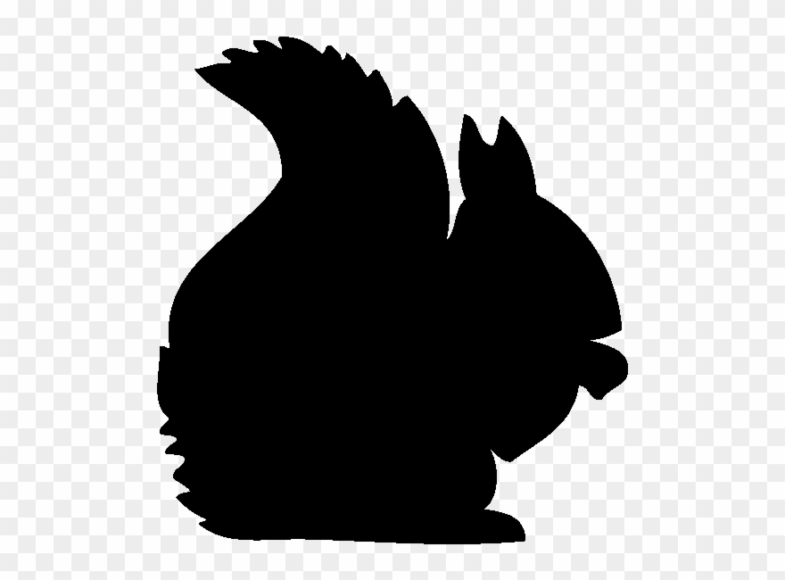 Sticker Ardoise Ecureuil Ambiance Sticker Ardoise Ecureuil - Ecureuil Silhouette Clipart