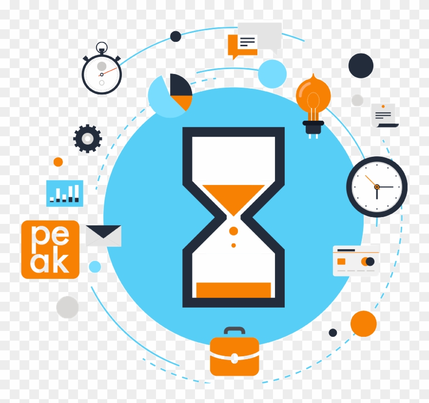 Administrative Solutions - Manage Time Clipart