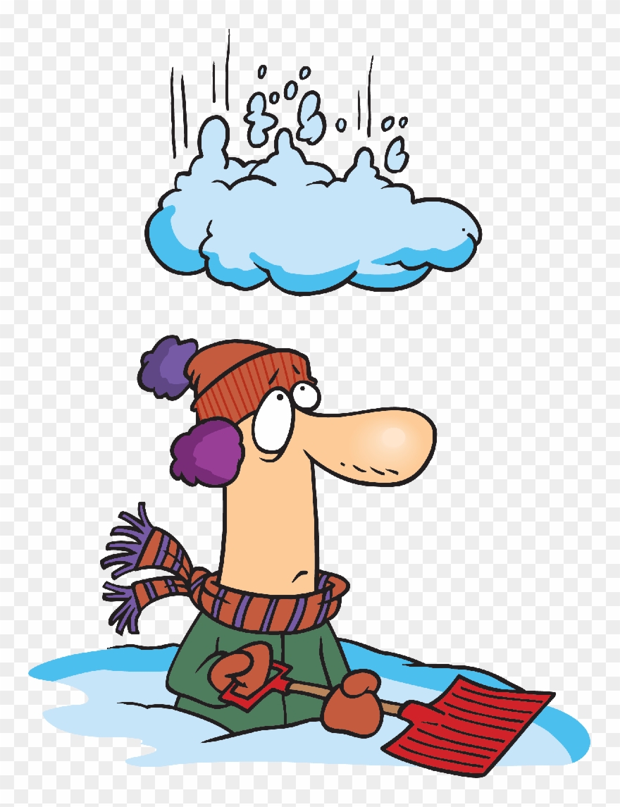 We Remind Everyone That You Are Required By City Ordinance - Shoveling Snow Gif Clipart - Png Download