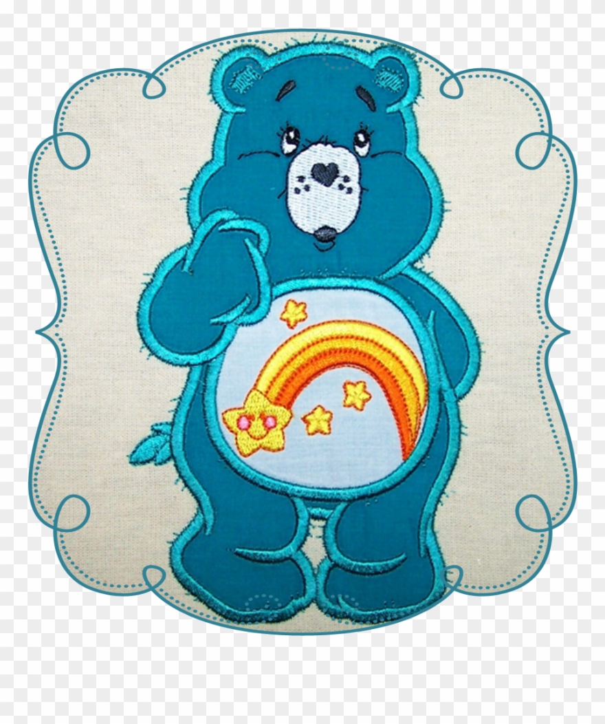 Care Bear Applique - Embroidery Christmas Designs Mickey Minnie Clipart