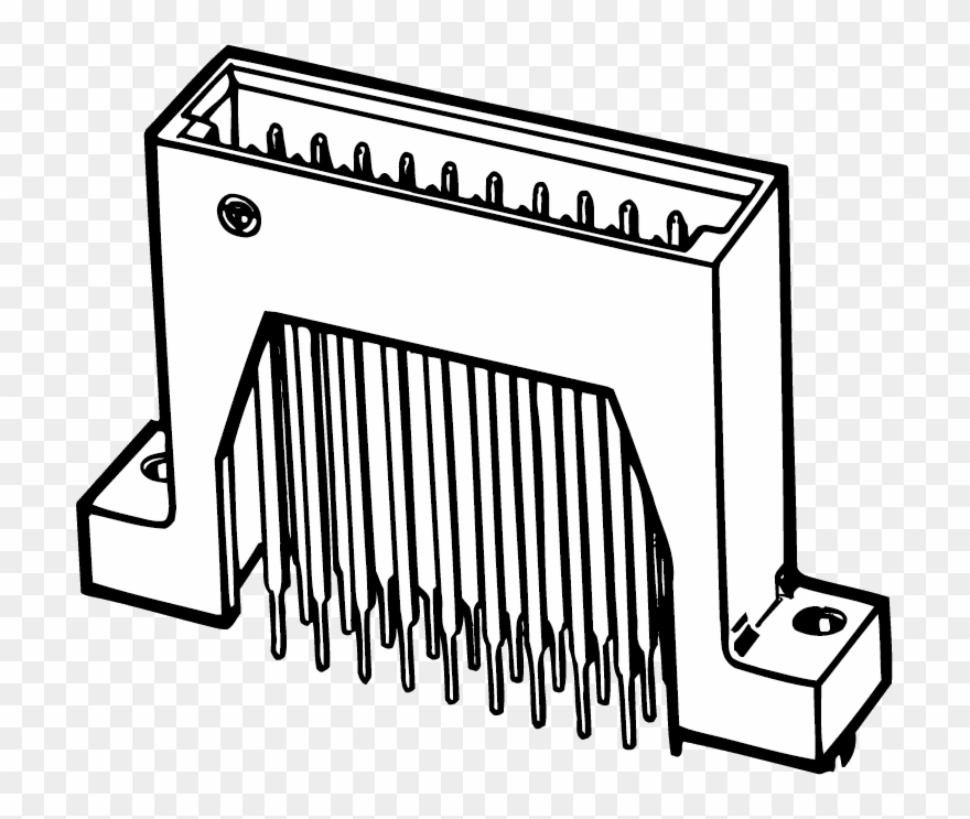 Xc5 Connector With Large Stacking Space - Omron Xc5k-3231-2a Connector Clipart