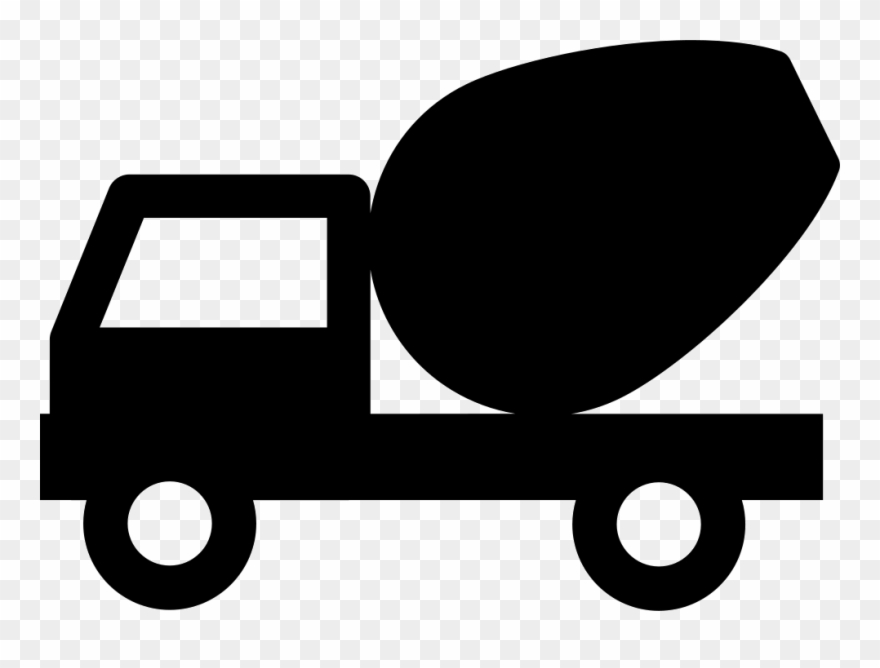 Png File - Concrete Mixer Clipart