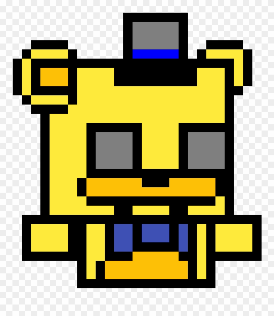 Golden Freddy Or Fredbear Plush Clipart