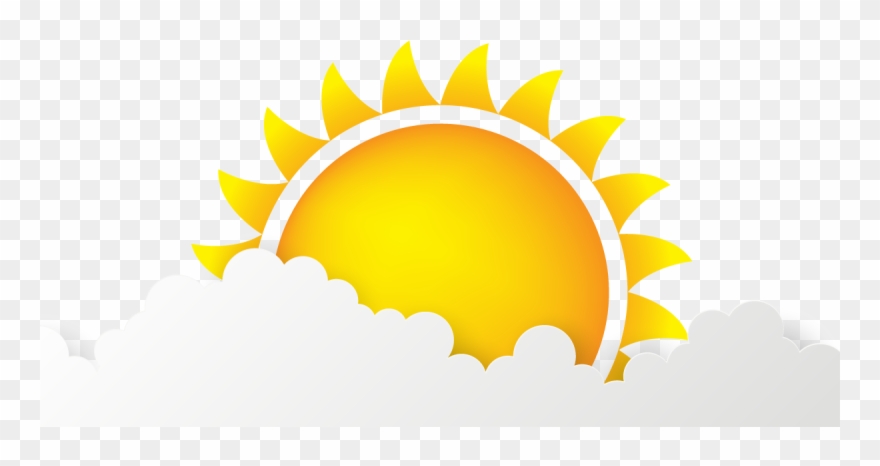 Cloud Sun Layer - Inner Wheel Empower And Evolve Clipart