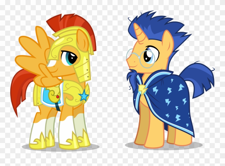 [au] Sunburst And Flash Sentry By Limedazzle Mlp, My - Mlp Sunset Shimmer And Sunburst Clipart