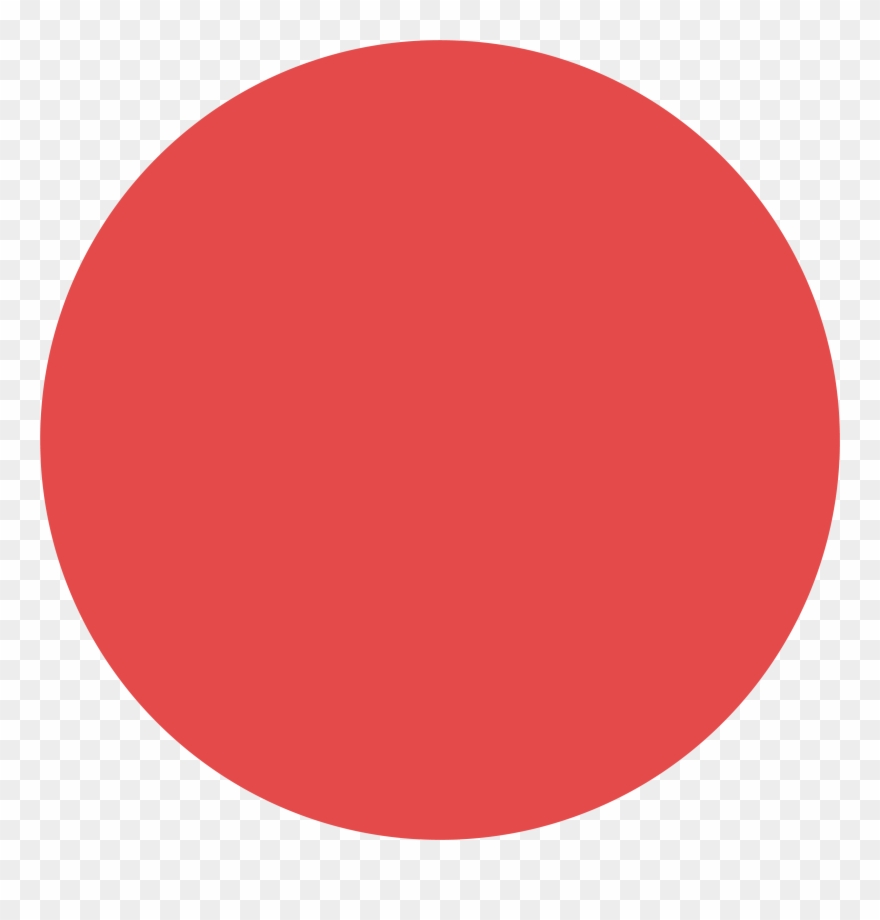 Red Round Button Png Clipart