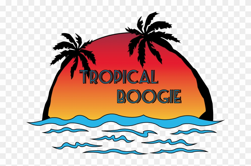Tropical Boogie On Twitter - 4in X 4in Beach Sunset Sticker Vinyl Hobby Vehicle Clipart