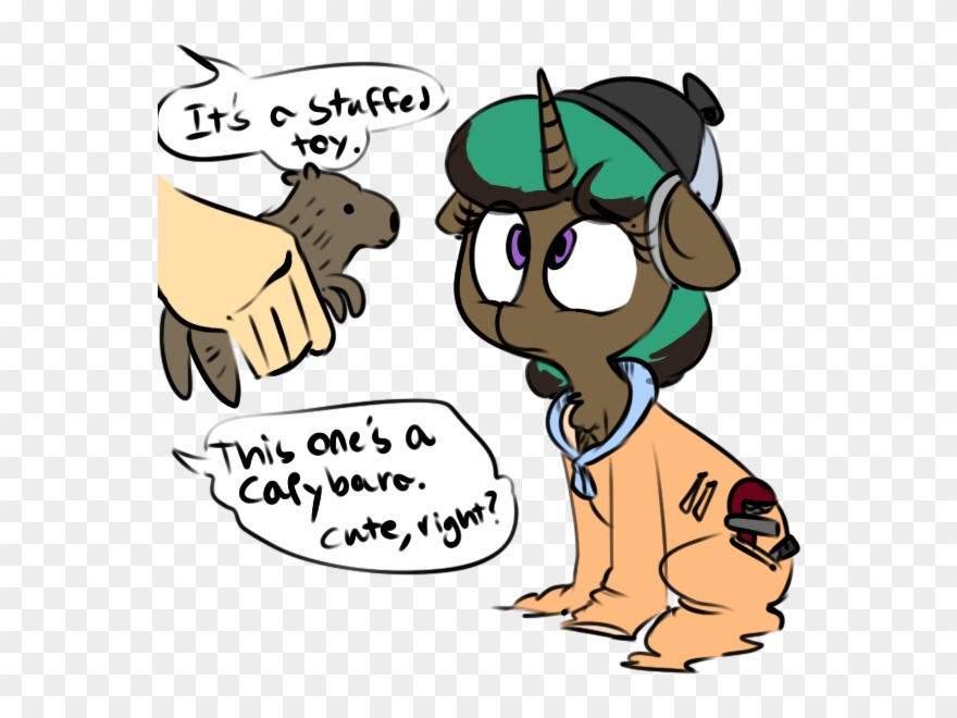 11 54, Artist - Fluttershy Capybara Clipart