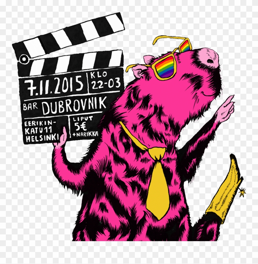 Capybara Transparent Petra Boije2 - Cartoon Clipart