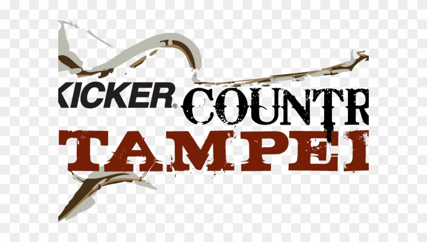 Country Clipart Country Concert - Kicker Country Stampede Logo - Png Download