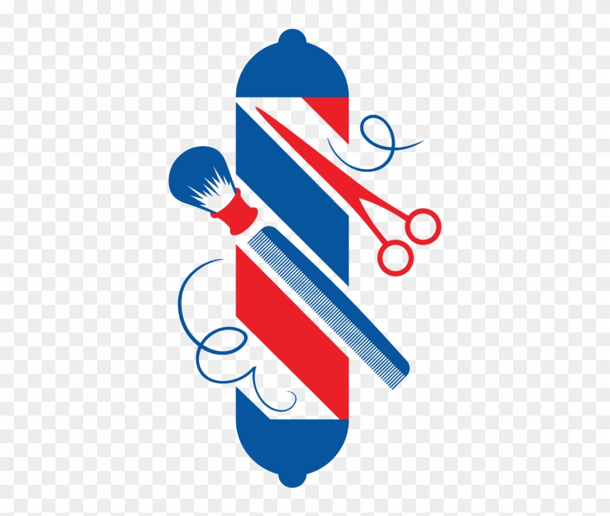 Barber - Logo De Barber Png Clipart
