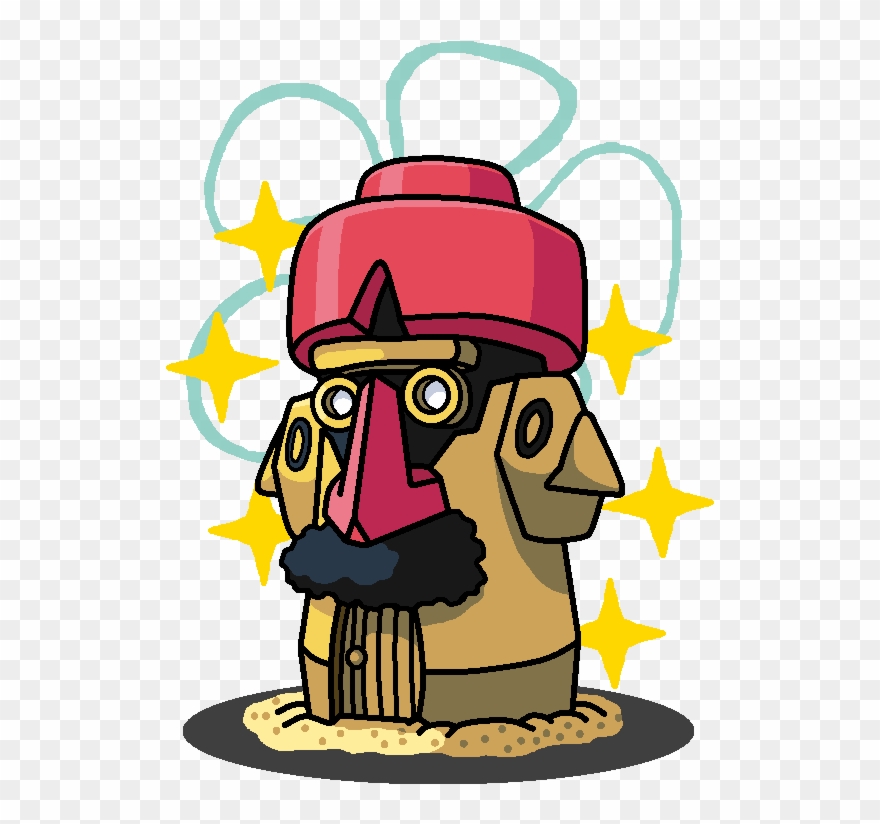 Shiny Probopass Squidward's House By Shawarmachine - Pokemon Mudkip And Proboass Clipart