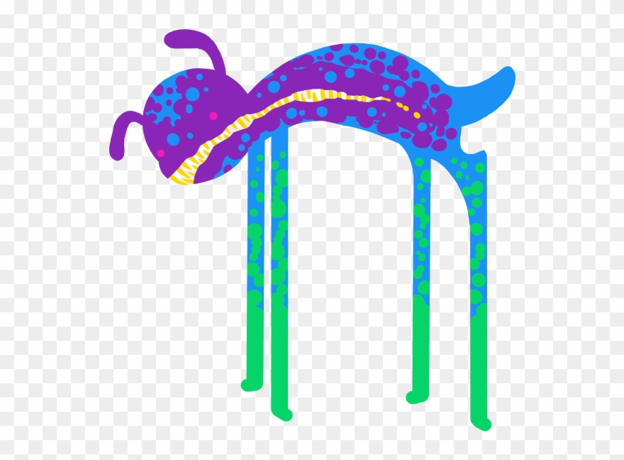 Polybipan Monster Clipart