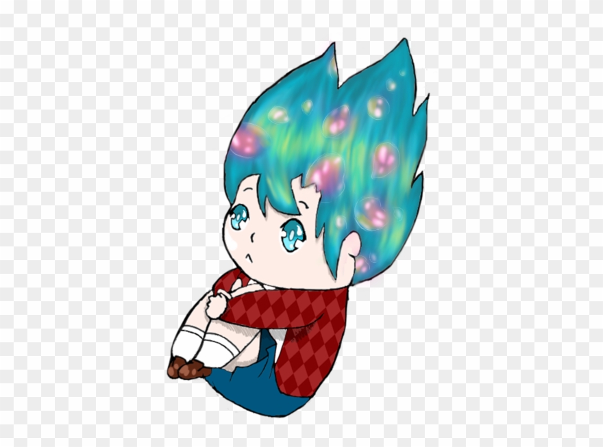 A Little Raindrop Girl - Cartoon Clipart