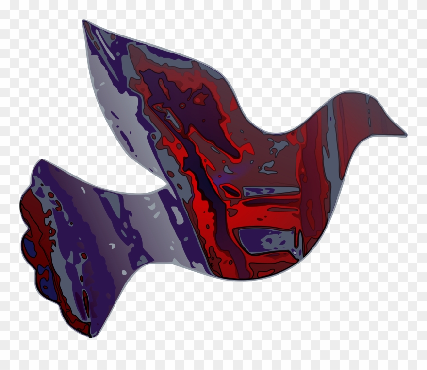 This Free Clip Arts Design Of Dark Reality Dove - Png Download
