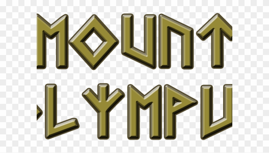 Greece Clipart Mount Olympus - Mount Olympus - Png Download