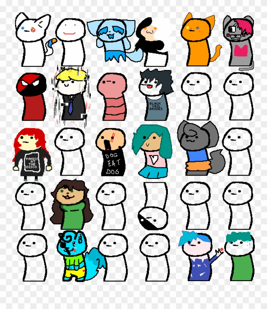 Draw Yourself Here - Drawing Clipart