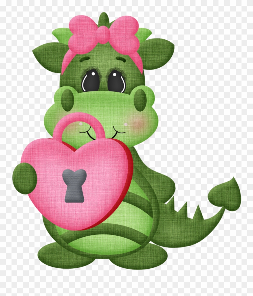 B *✿* Burning Love Cute Cartoon Images, Burning Love, - Love A Dragon Clipart - Png Download