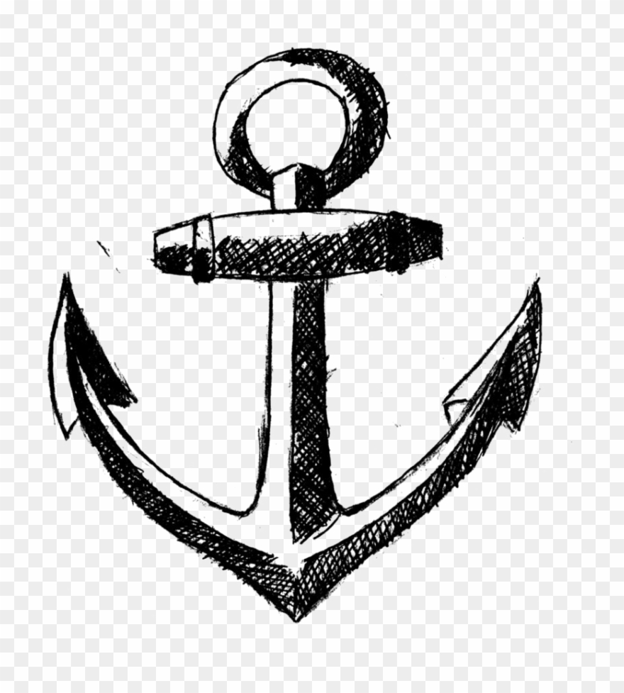 Anchor Png Photo - Simple Tattoo Design S Letter Clipart