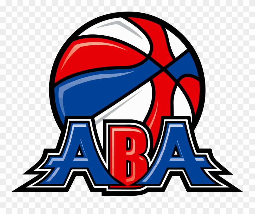 Presented By - American Basketball Association Logo Png Clipart